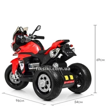 Детский мотоцикл M 4117 EL-3 на аккумуляторе, мягкие колеса купить