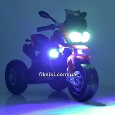 Детский мотоцикл M 4117 EL-6 на аккумуляторе, мягкие колеса фото 33