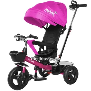 Велосипед трехколесный TILLY Melody T-385 Малиновый