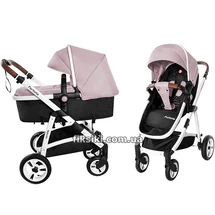 Коляска прогулочная CARRELLO Fortuna CRL-9001/1 Coral Pink, 2 в 1