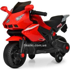 Детский мотоцикл M 4215-3 на аккумуляторе, красный