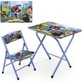 Детский столик A19-SP, Spider-Man, со стульчиком
