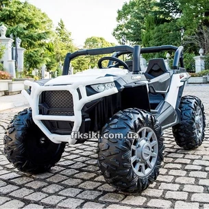 Детский электромобиль M 4248 EBLR-1 (24V) UTV, мягкие колеса, белый