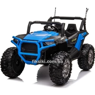 Детский электромобиль M 4248 EBLR-4 UTV, мягкие колеса, синий