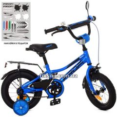 Купить Детский велосипед PROF1 12д. Y12223, Prime, синий