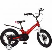 Детский велосипед PROF1 16д. LMG16233 Hunter, красный