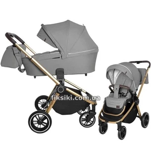 Коляска универсальная CARRELLO Epica CRL-8510 Silver Grey, 2 в 1