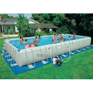Каркасный бассейн Intex 28376, Ultra Frame Pool (975-488-132 см)