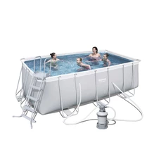 Каркасный бассейн Bestway 56244, 412 х 201 х 122 см., с песочным фильтр-насосом купить