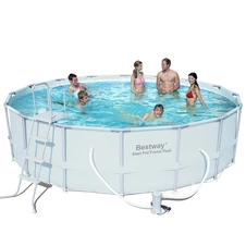 Каркасный бассейн Bestway 56266, 488 х 122 см., с фильтр-насосом фото 33