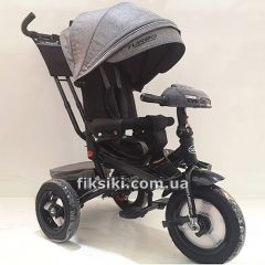 Купить Детский трехколесный велосипед M 4060 HA-19T, серый твид