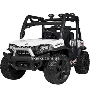 Детский электромобиль M 4269 EBLR-1 Buggy, 4 мотора, белый