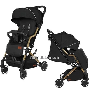 Коляска прогулочная CARRELLO Smart CRL-5504 Night Black, дождевик