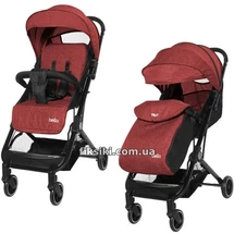 Коляска прогулочная Tilly Bella T-163 Brick Red, дождевик