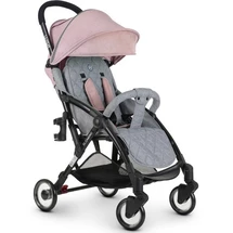 Детская коляска ME 1058 Pink Gray WISH, розово-серая