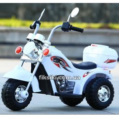 Купить Детский мотоцикл T-7230 WHITE на аккумуляторе, белый