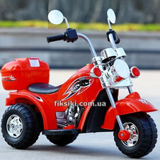 Детский мотоцикл T-7230 RED на аккумуляторе, красный