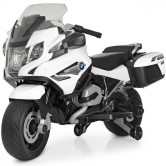 Детский мотоцикл M 4275 E-1 BMW, мягкие колеса, белый