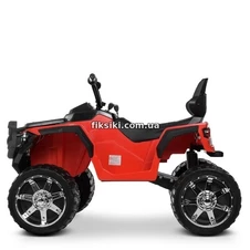 Детский квадроцикл M 4266 EBLR-3 с пультом, красный фото 66