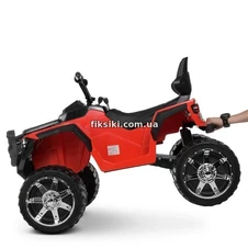 Детский квадроцикл M 4266 EBLR-3 с пультом, красный фото 77