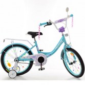 Детский велосипед PROF1 18д. XD1815, Princess, аквамарин