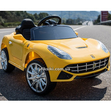 Детский электромобиль FL1078 EVA YELLOW, мягкие колеса, желтый купить