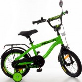 Велосипед детский PROF1 14д. SY14152 Space, зеленый