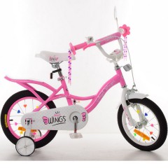 Купить Велосипед детский PROF1 16д. SY16191 Angel Wings, розовый