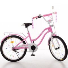 Купить Велосипед детский PROF1 20д. XD2091, Star, розовый