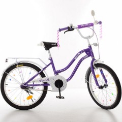 Купить Велосипед детский PROF1 20д. XD2093, Star, фиолетовый