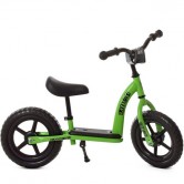 Детский беговел 12д. М 5455-2 PROFI KIDS, мягкие EVA колеса, зеленый