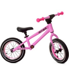 Купить Детский беговел 12д. М 5451 A-4 PROFI KIDS, надувные колеса, розовый