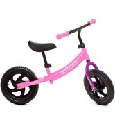 Детский беговел 12д. M 5457-4 PROFI KIDS, мягкие EVA колеса, розовый