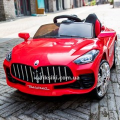 Купить Детский электромобиль T-7651 EVA RED Maserati, красный