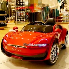 Детский электромобиль T-7636 EVA RED, Tesla, мягкие колеса фото 44