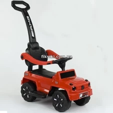 Детская каталка-толокар T-935 RED Jeep, с родительской ручкой фото 11