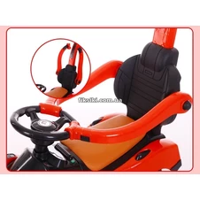 Детская каталка-толокар T-937 RED, мягкое сиденье фото 55