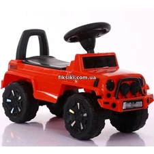 Детская каталка-толокар T-934 RED, с родительской ручкой фото 11
