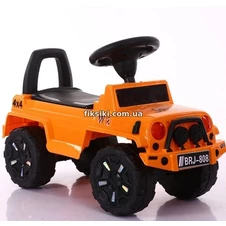 Детская каталка-толокар T-934 ORANGE, с родительской ручкой фото 11