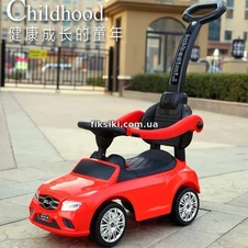 Детская каталка-толокар T-936 RED Audi, с родительской ручкой фото 11