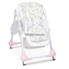 Стульчик для кормления M 3233 Unicorn Pink, единорог, розовый фото 11