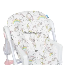 Стульчик для кормления M 3233 Unicorn Pink, единорог, розовый фото 44