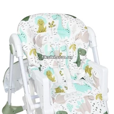 Стульчик M 3233 Dino Pine Green для кормления, динозавр, зеленый фото 55