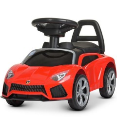 Кликните для увеличения изображения Купить Каталка-толокар M 4315 L-3 Lamborghini, кожаное сиденье, красная