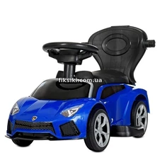 Детский электромобиль-толокар M 4316 L-4, Lamborghini, мягкое сиденье фото 11