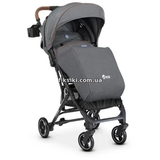 Детская коляска ME 1039L IDEA Gray, прогулочная, серая фото 88
