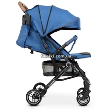 Детская коляска ME 1039L IDEA Navy, прогулочная, синяя фото 33