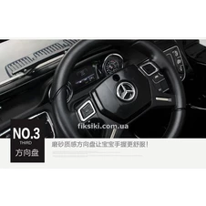 Детский электромобиль J2004 Mercedes, кожаное сиденье фото 55