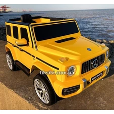 Детский электромобиль M 4214 EBLR-6, мягкое сиденье, желтый фото 44