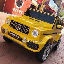 Детский электромобиль M 4214 EBLR-6, мягкое сиденье, желтый фото 55